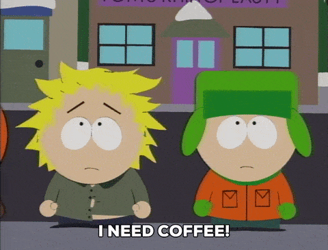 South Park meme, They need coffee to keep up with all the new AI tools